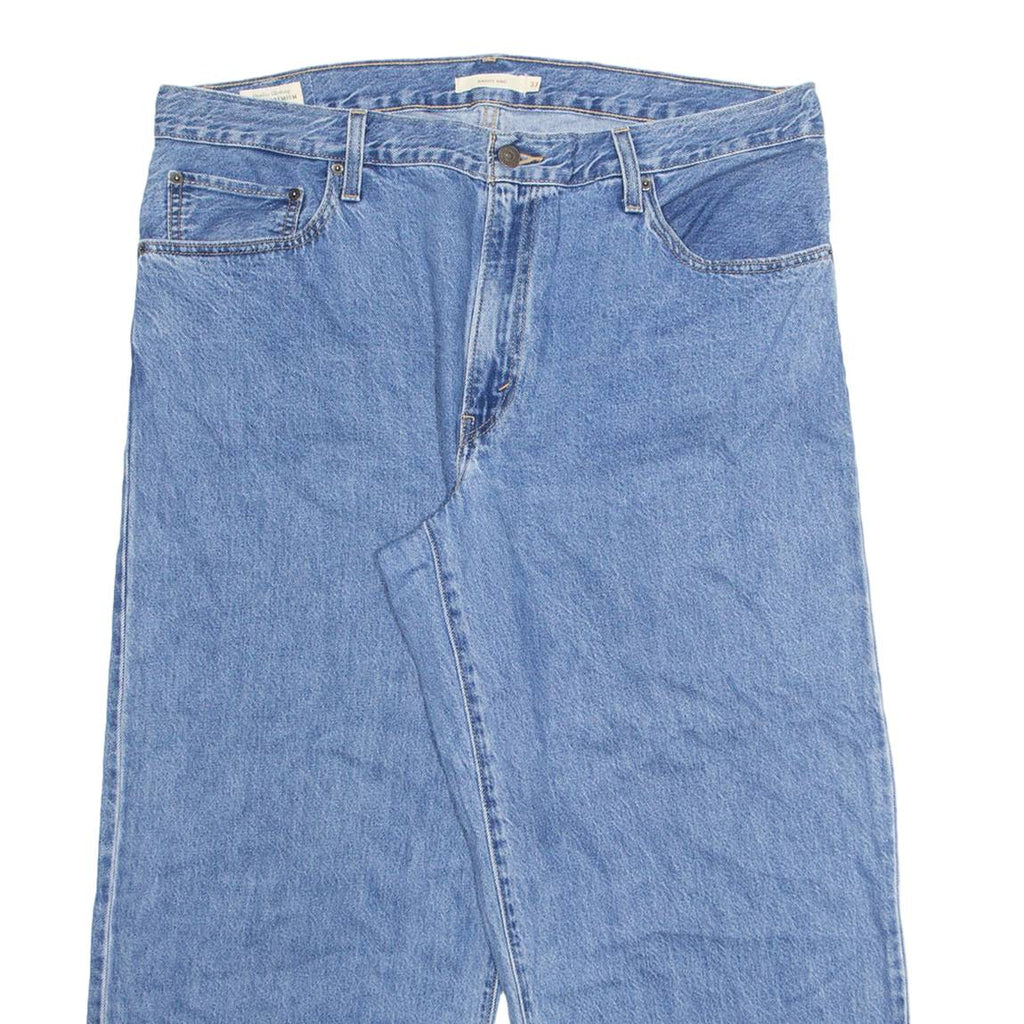 LEVI'S Womens Jeans Blue Regular Wide-Leg W38 L26