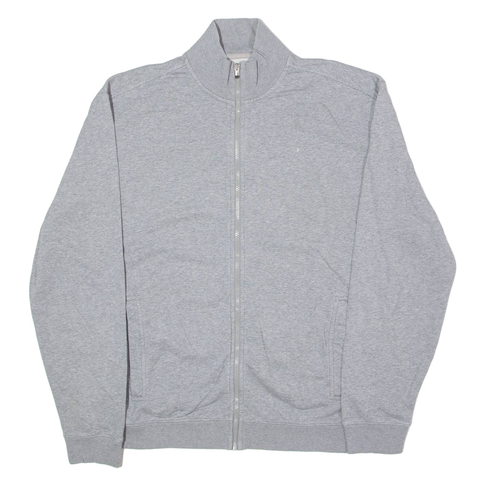 TOM TAILOR Mens Track Jacket Grey 3XL