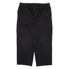 DICKIES Workwear Mens Trousers Black Regular Straight W38 L25