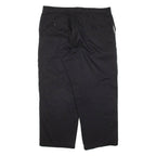 DICKIES Workwear Mens Trousers Black Regular Straight W38 L25