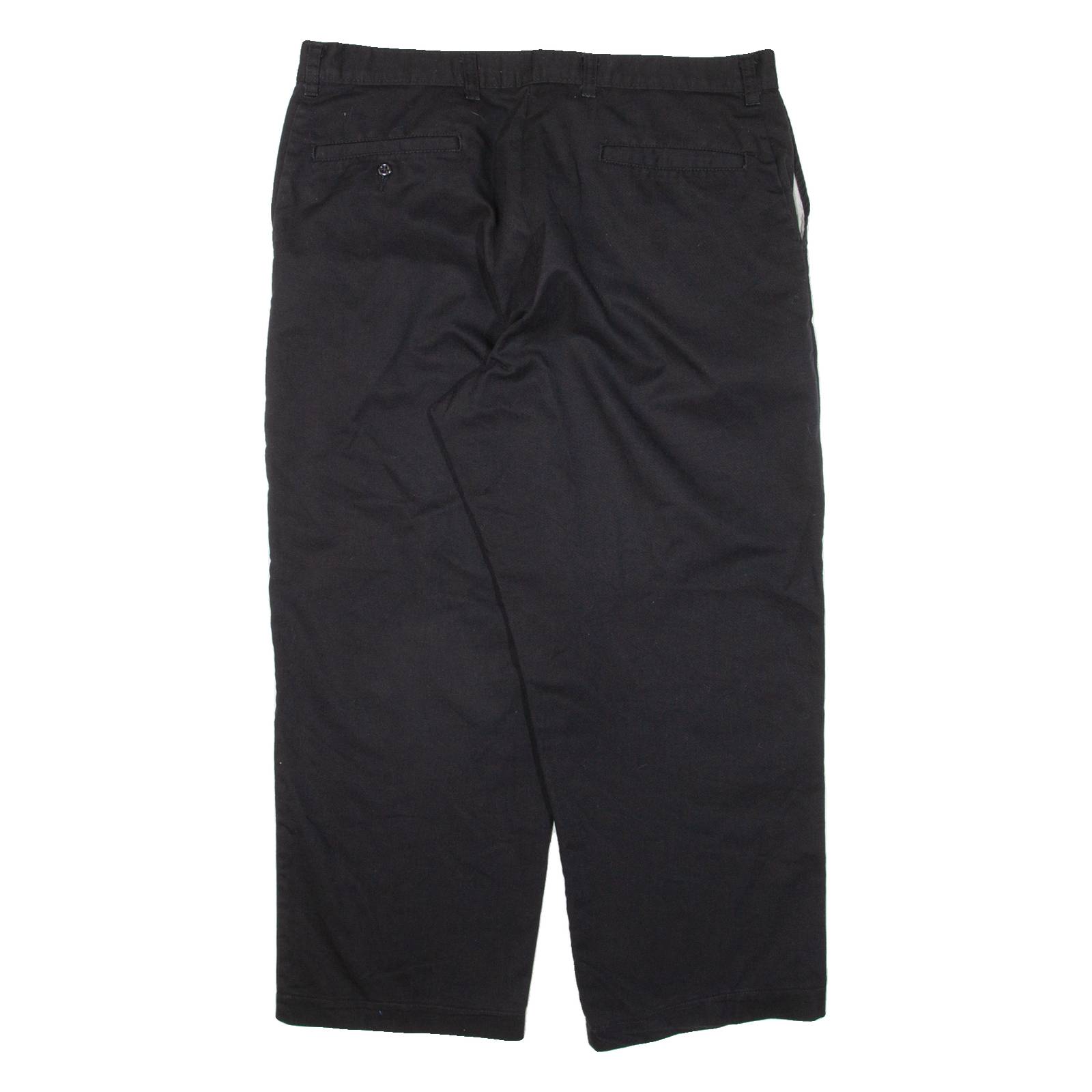 DICKIES Workwear Mens Trousers Black Regular Straight W38 L25