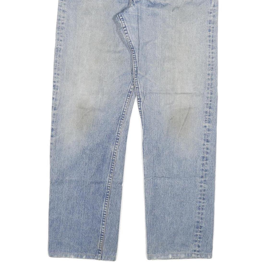 LEVI'S 517 Mens Regular Blue Denim Classic Jeans W30 L30 Button Closure