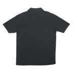KAPPA Mens Black Polo Shirt Cotton L AGF Club Badge Short Sleeve Classic