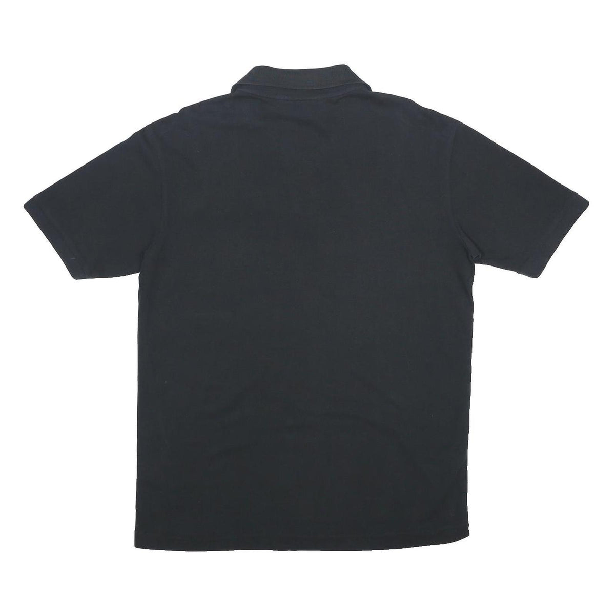 KAPPA Mens Black Polo Shirt Cotton L AGF Club Badge Short Sleeve Classic
