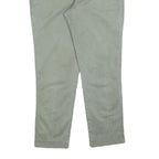 GAP Womens Cotton Blend Slim Beige Trousers W30 L27 Casual Zip Fastening