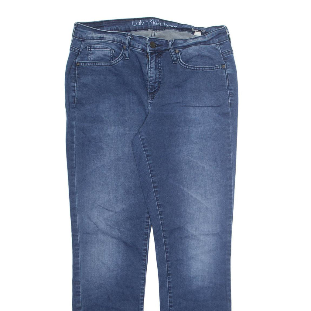 CALVIN KLEIN JEANS Mens Jeans Blue Regular Tapered Stone Wash W29 L30