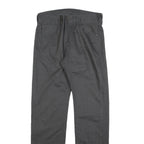 LEVI'S Mens Cotton Blend Black Slim Straight Trousers W31 L32 Casual Zip Closure