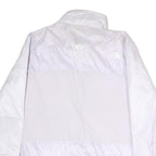 THE NORTH FACE Womens White Nylon Lightweight Jacket XL Zip Plain Outdoor