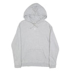 ADIDAS Womens Grey Hoodie UK 18 Cotton Blend Pullover Casual Hooded Sweatshirt