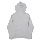 ADIDAS Womens Grey Hoodie UK 18 Cotton Blend Pullover Casual Hooded Sweatshirt