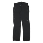 KTEC Womens Black Regular Fit Trousers W28 L30 Outdoor Activewear Zip Closure