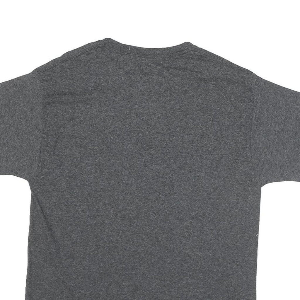 CHAMPION Mens Grey Basketball Championship Graphic T-Shirt M Short Sleeve Crew