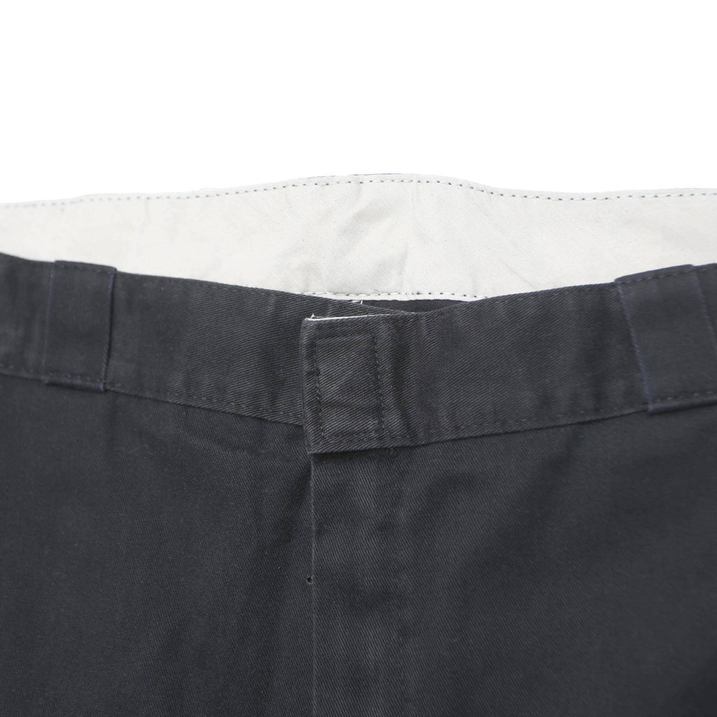 DICKIES Mens Regular Fit Black Polyester Blend Trousers W38 L32 Casual Zip