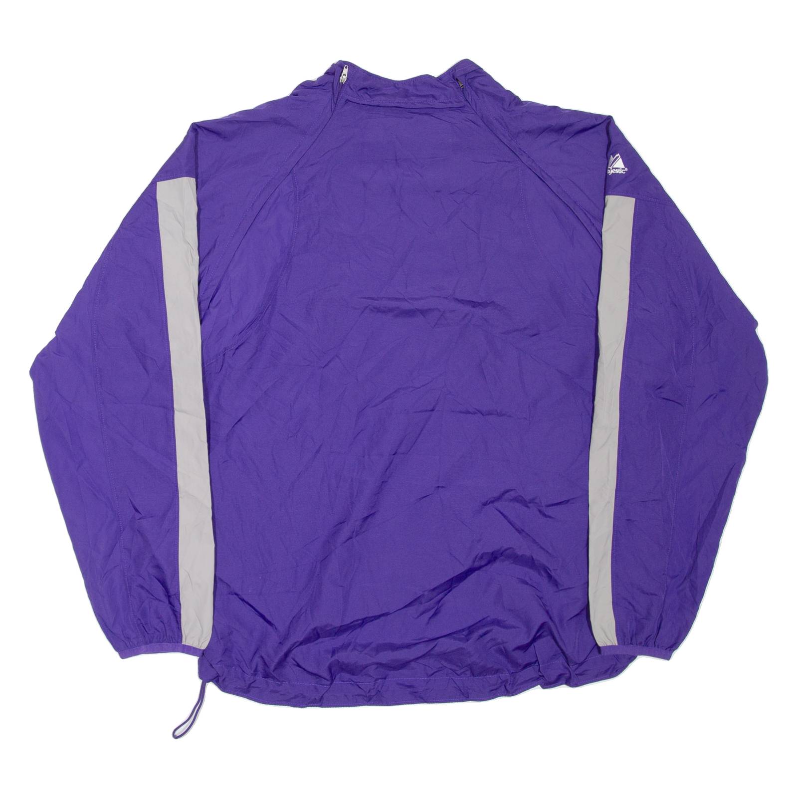 MAJESTIC Training Mens Sweatshirt Purple 1/4 Zip M