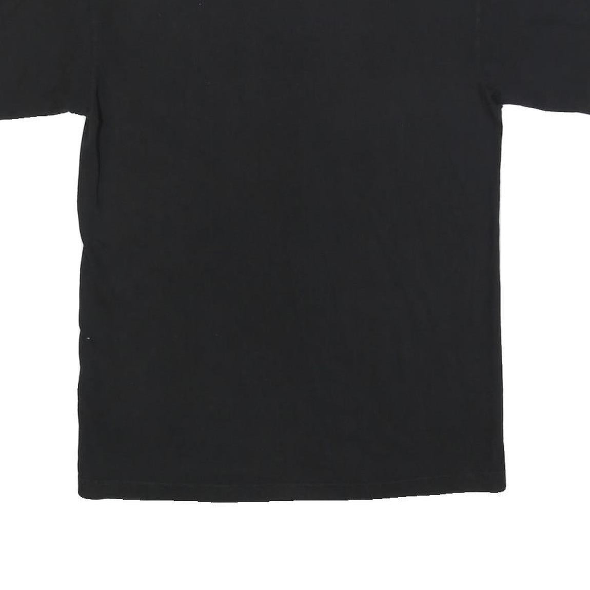 MITCHELL & NESS Mens Black The Answer Basketball Graphic T-Shirt S Crew Neck