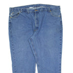 CARHARTT Mens Jeans Blue Regular Straight W50 L30