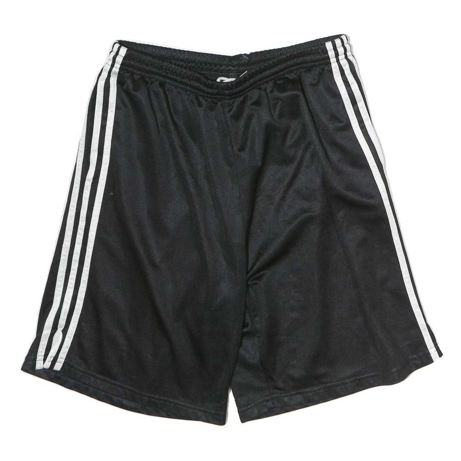 ADIDAS Mens Black Sports Shorts XL W28 Lightweight Polyester Classic Fit