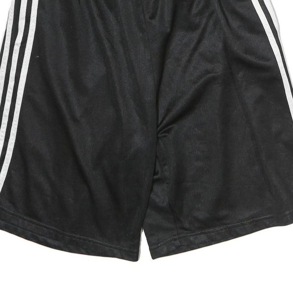 ADIDAS Mens Black Sports Shorts XL W28 Lightweight Polyester Classic Fit