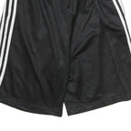 ADIDAS Mens Black Sports Shorts XL W28 Lightweight Polyester Classic Fit