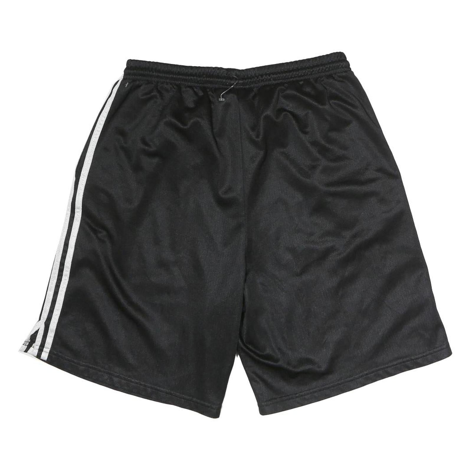 ADIDAS Mens Black Sports Shorts XL W28 Lightweight Polyester Classic Fit
