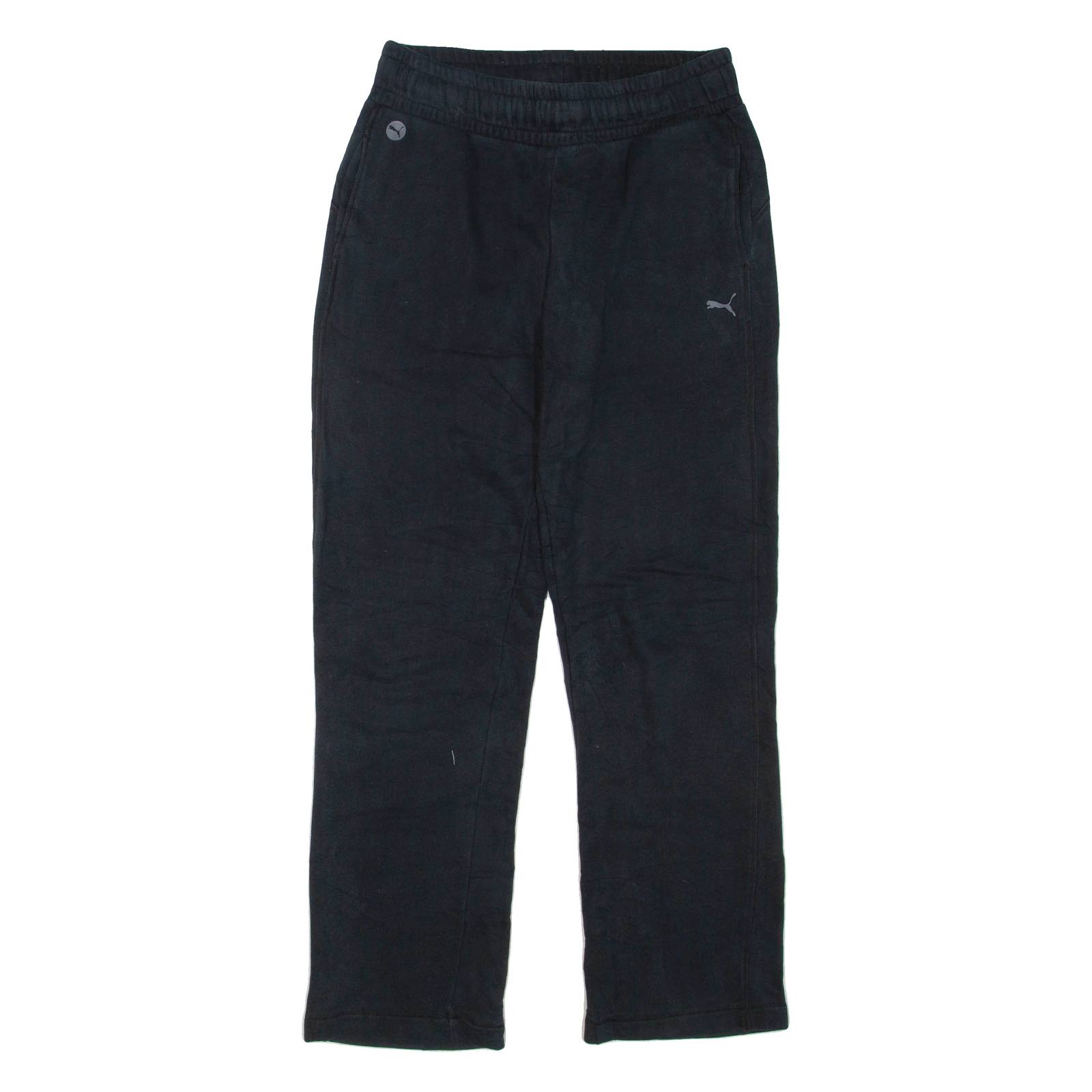 PUMA Womens Sweatpants Black Straight UK 10 W28 L32
