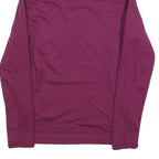 QUECHUA Womens Purple Pullover Sweatshirt S High Neck Active Outdoor