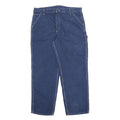 CARHARTT Mens Jeans Blue Relaxed Straight Denim Medium W38 L30 Workwear Utility