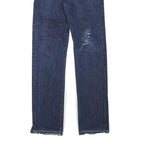 LEVI'S 501 Mens Jeans Blue Regular Straight Denim Medium W30 L31 Classic Button