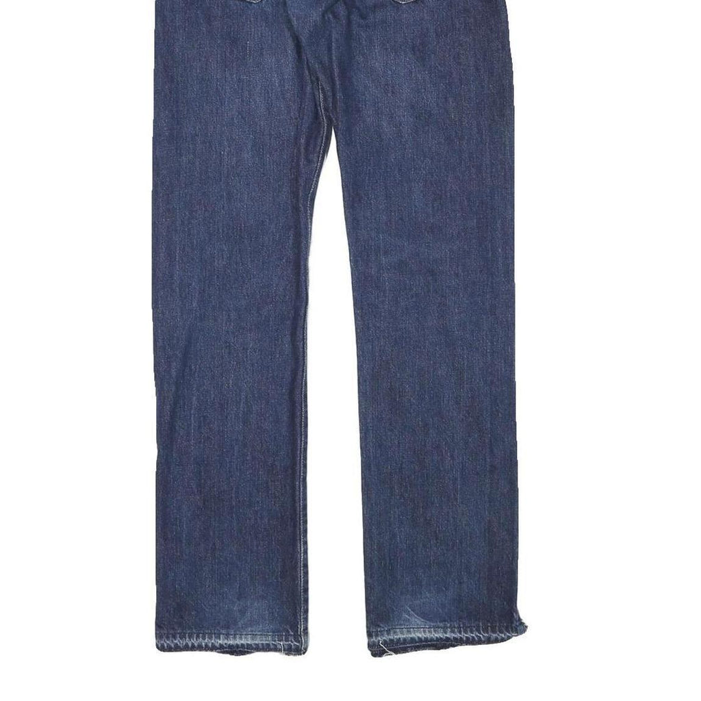 LEVI'S 501 Mens Jeans Blue Regular Straight Denim Medium W30 L31 Classic Button