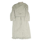STRENESSE Womens Beige Cotton Trench Jacket M Button Closure Classic Style
