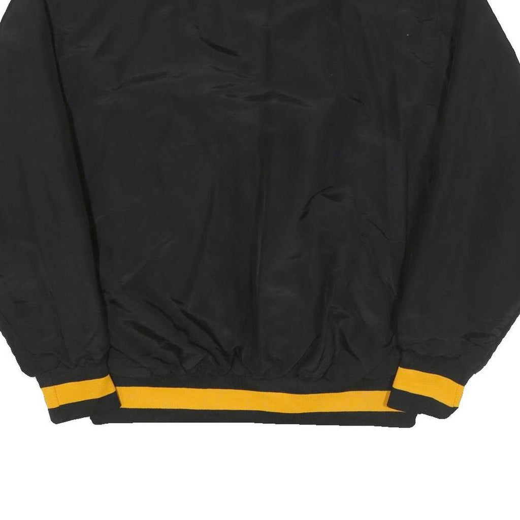 PURCELL Mens Black & Yellow Card Club Nylon Zip Jacket XL