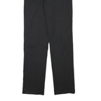 DOLCE & GABBANA Mens Wool Blend Black Regular Straight Trousers W29 L33 Classic