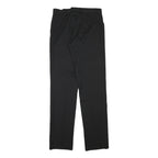 DOLCE & GABBANA Mens Wool Blend Black Regular Straight Trousers W29 L33 Classic