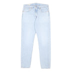 LEVI'S Big E Mens Jeans Blue Slim Skinny Denim Light W32 L32 Classic Zip Closure