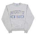 CHAMPION Mens Grey University Of New Haven Crew Neck S Cotton Blend Sweatshirt