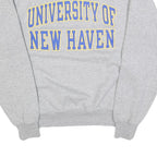 CHAMPION Mens Grey University Of New Haven Crew Neck S Cotton Blend Sweatshirt