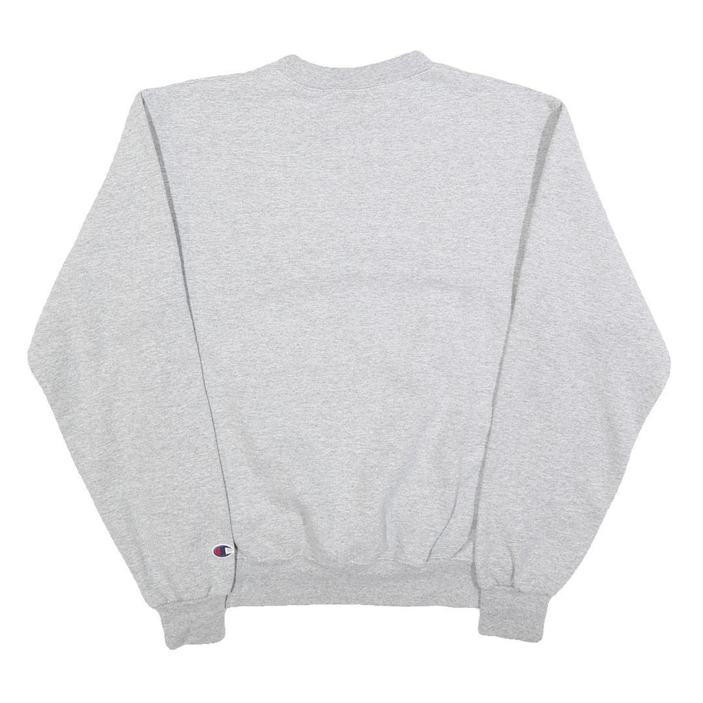 CHAMPION Mens Grey University Of New Haven Crew Neck S Cotton Blend Sweatshirt