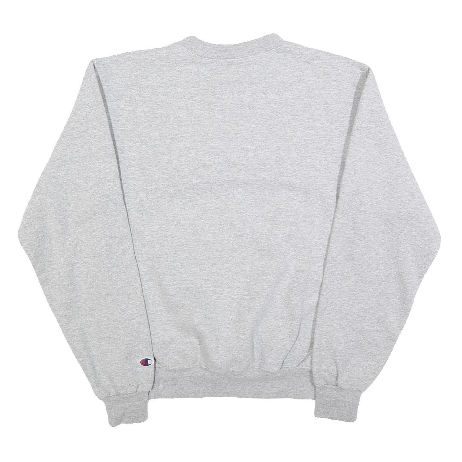 CHAMPION Mens Grey University Of New Haven Crew Neck S Cotton Blend Sweatshirt