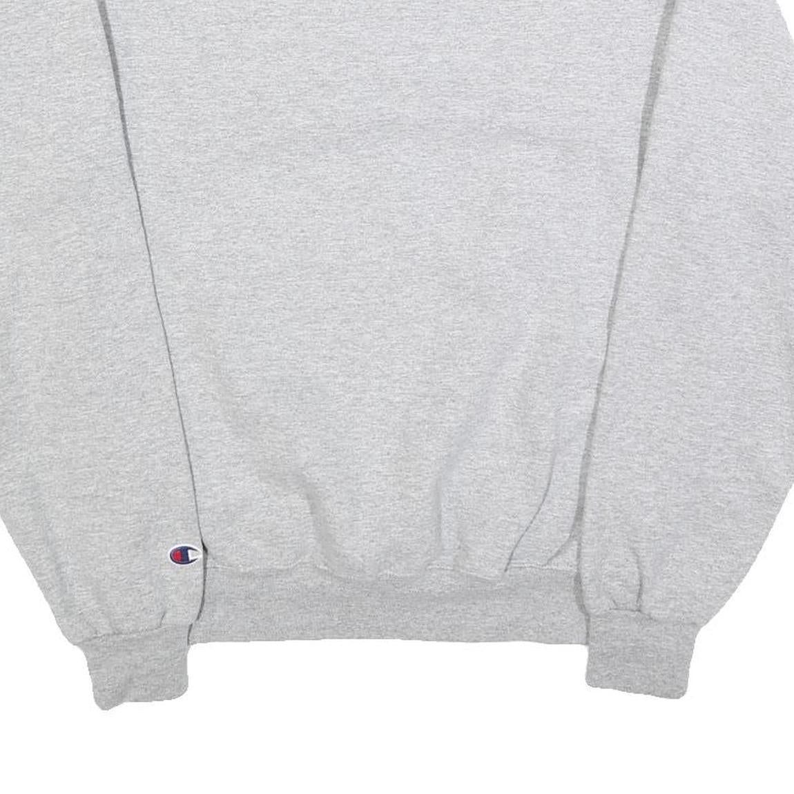 CHAMPION Mens Grey University Of New Haven Crew Neck S Cotton Blend Sweatshirt
