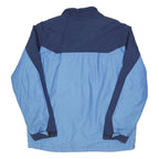 COLUMBIA Mens Blue & Navy Outdoor Jacket L Polyester Blend Zip Lightweight
