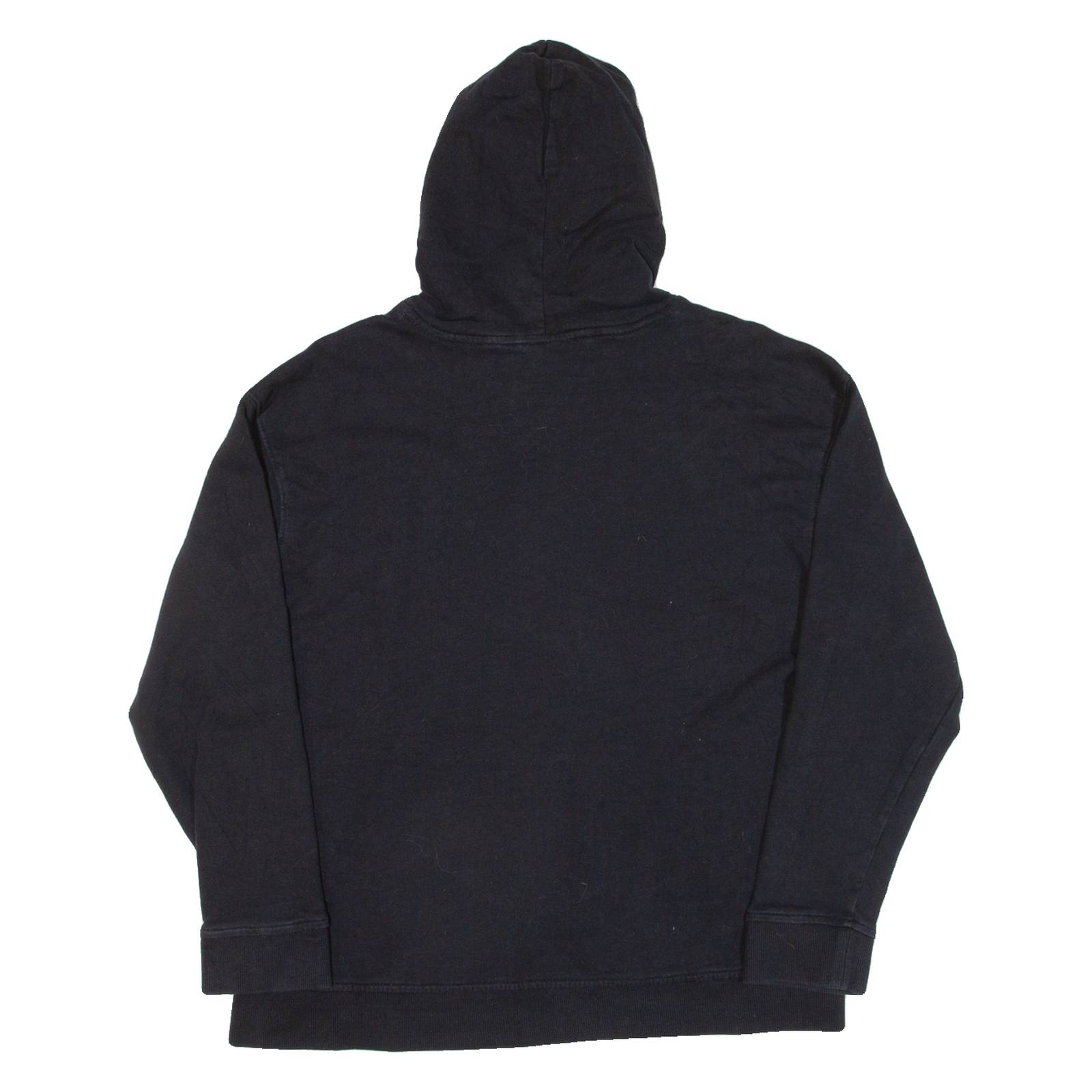 ADIDAS Womens Black Hoodie UK 10