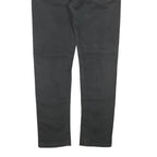 DICKIES Mens Black Regular Fit Straight Denim Jeans W38 L30 Zip Cotton Blend