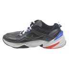 NIKE Monarch IV Mens Black Blue Synthetic Trainer UK 10 Comfortable Durable