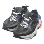 NIKE Monarch IV Mens Black Blue Synthetic Trainer UK 10 Comfortable Durable