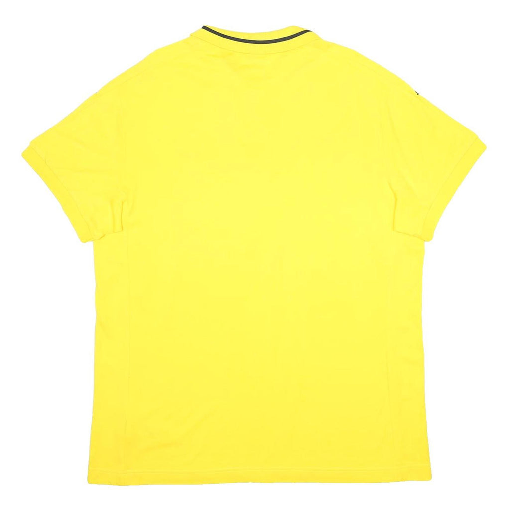 PUMA Mens Yellow BVB 09 Short Sleeve Plain 3XL Polo Shirt Football Fan