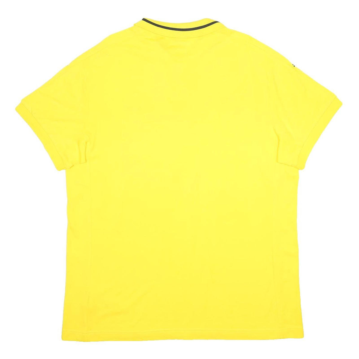 PUMA Mens Yellow BVB 09 Short Sleeve Plain 3XL Polo Shirt Football Fan