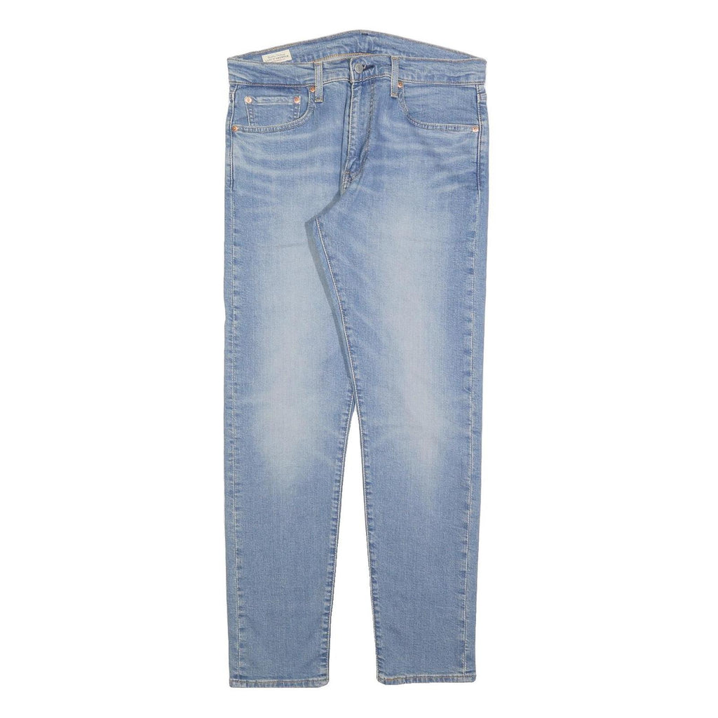 LEVI'S 512 BIG E Mens Jeans Blue Slim Skinny Denim Light W32 L29 Cotton Blend
