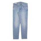 LEVI'S 512 BIG E Mens Jeans Blue Slim Skinny Denim Light W32 L29 Cotton Blend