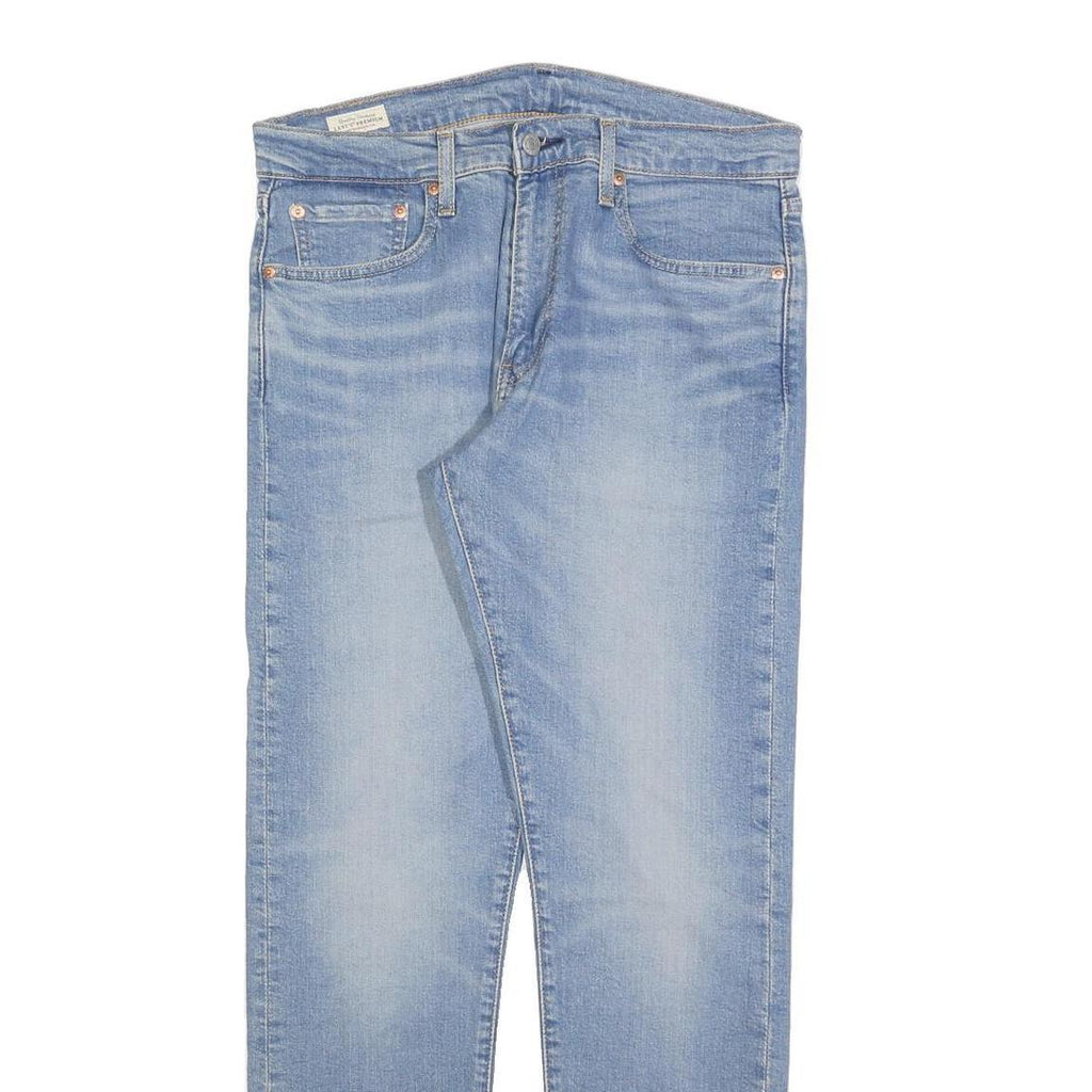 LEVI'S 512 BIG E Mens Jeans Blue Slim Skinny Denim Light W32 L29 Cotton Blend