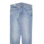 LEVI'S 512 BIG E Mens Jeans Blue Slim Skinny Denim Light W32 L29 Cotton Blend